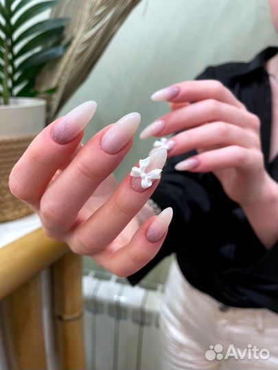 Наращивание ногтей, маникюр, коррекция, крейзи