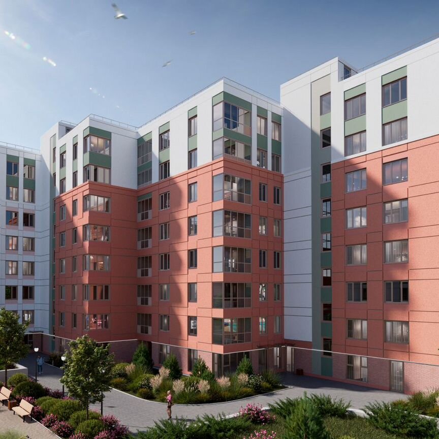 3-к. квартира, 75,4 м², 7/8 эт.