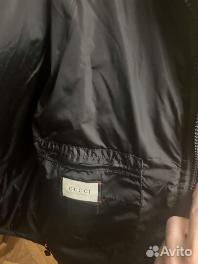 Пуховик gucci мужской