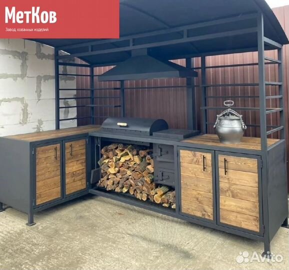 Мангалы в стиле лофт