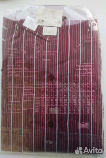 Новая мужская рубашка с длинным рукавом
