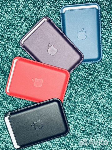 Чехол Leather Wallet (MagSafe)