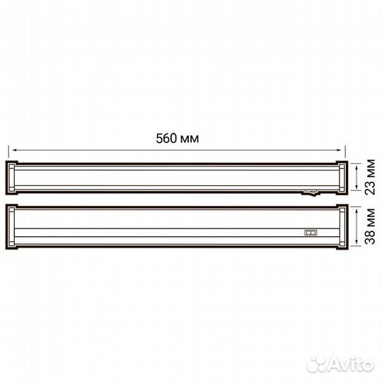 Светильник светодиодный линейный pled-T5i PL