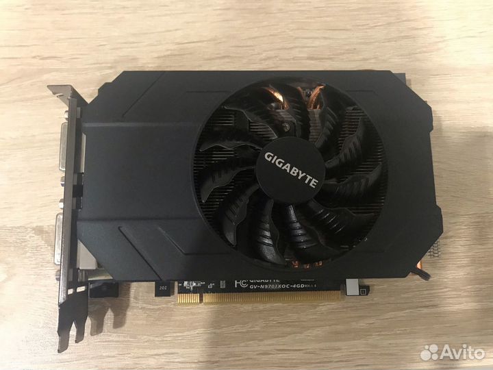 Видеокарта gigabyte GeForce GTX 970 Mini