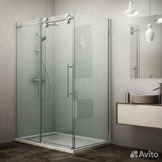 Душевая перегородка из стекла