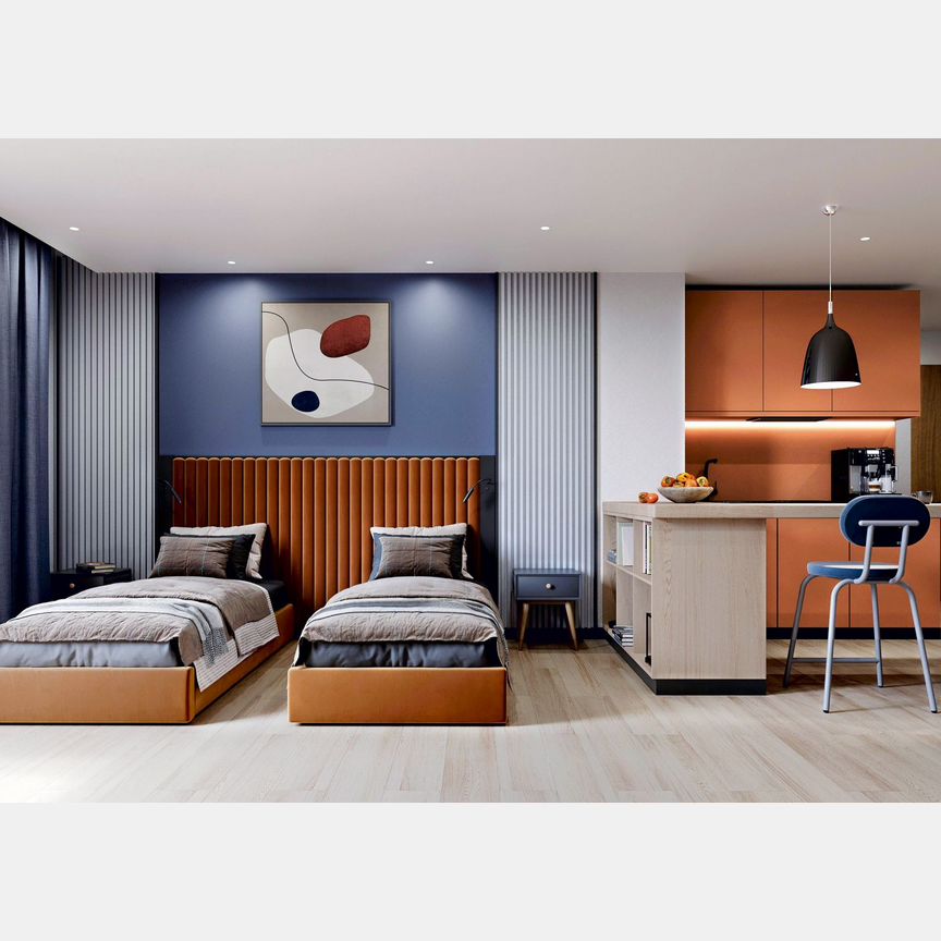 Апартаменты-студия, 31,2 м², 12/14 эт.