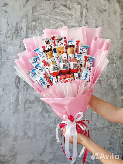 Съедобные букеты из конфет