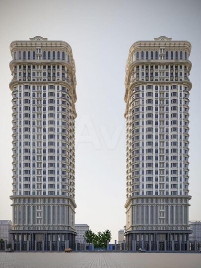 1-к. квартира, 53,8 м², 12/28 эт.