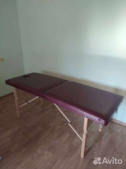 Массажный стол складной с регулировкой высоты