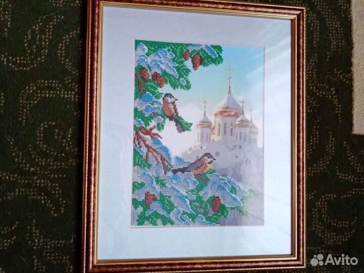 Картина (вышивка бисером)