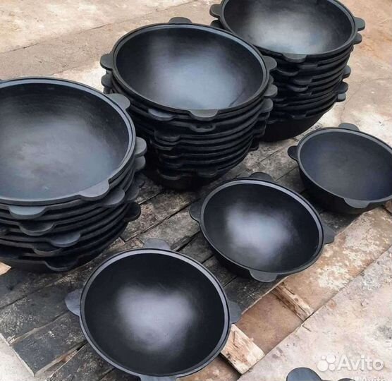 Казан чугунный и печи под казан