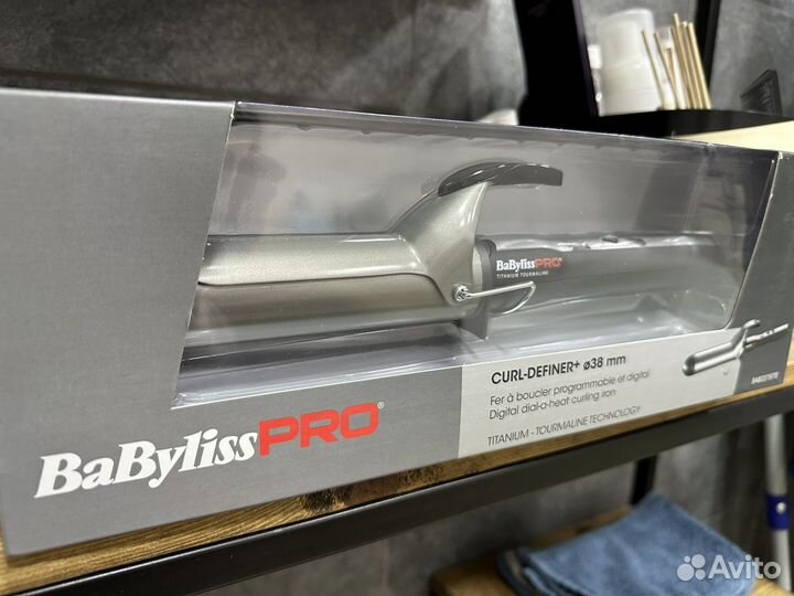 Плойка для завивки волос BaByliss Pro 38мм