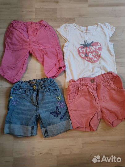 Вещи пакетом на девочку 4-6 лет