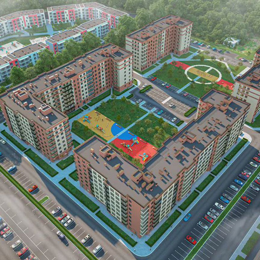 2-к. квартира, 51,8 м², 7/8 эт.