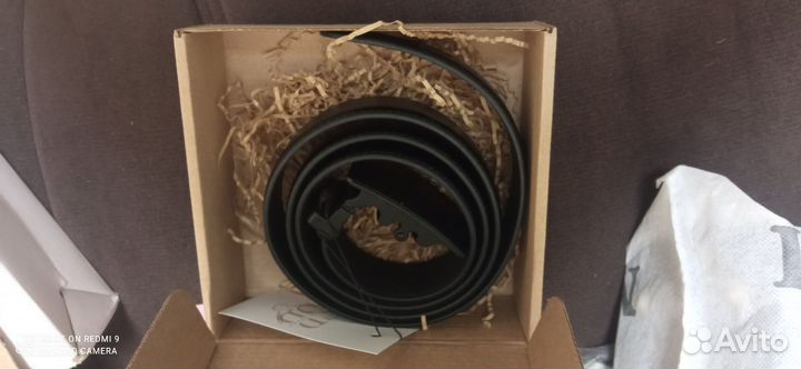 Ремень мужской натуральная кожа воловья новый