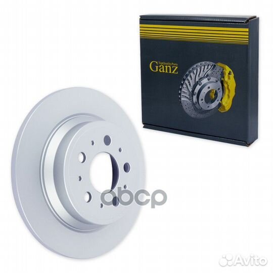 Диск тормозной задний с покрытием volvo S60/S80