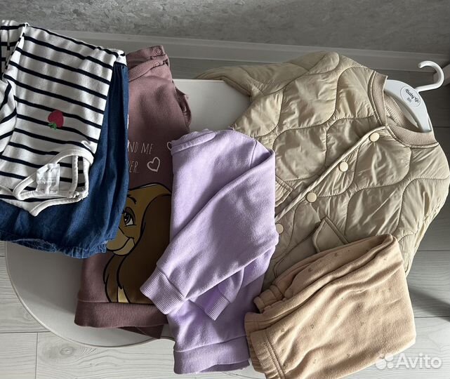 Одежда для девочки пакетом 86-92