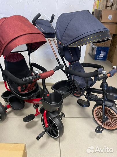 Коляска-велосипед трёхколёсный, новые