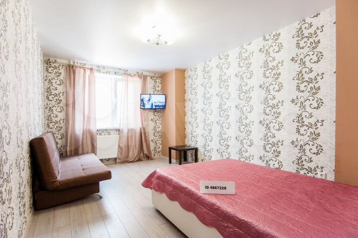 1-к. квартира, 44 м², 4/19 эт.