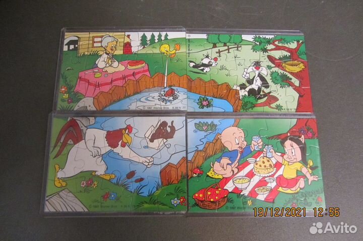 Пазлы из киндер сюрприз