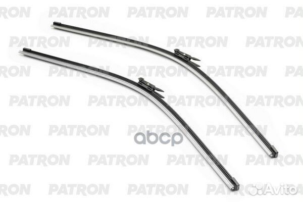 Щетки стеклоочистителя 71см + 65см к-кт плоская