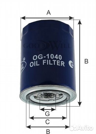 Фильтр масляный двигателя caterpillar-komatsu-R