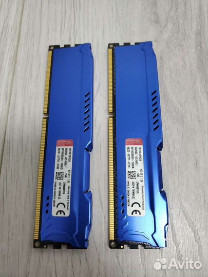 Оперативная память DDR3 Kingston Fury 8GB 2x4Gb