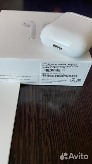 Наушники apple Airpods