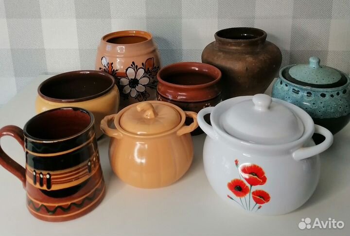 Керамические горшки СССР