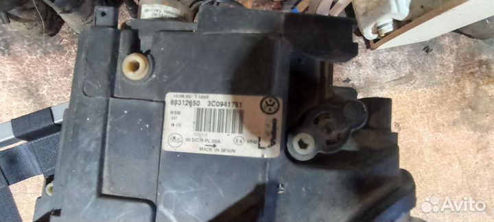 Адаптированные фары для passat b6