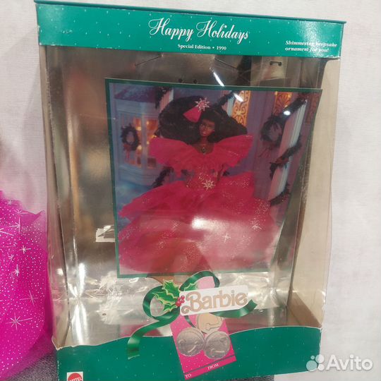 Barbie happy holidays 1990 Christie Кристи