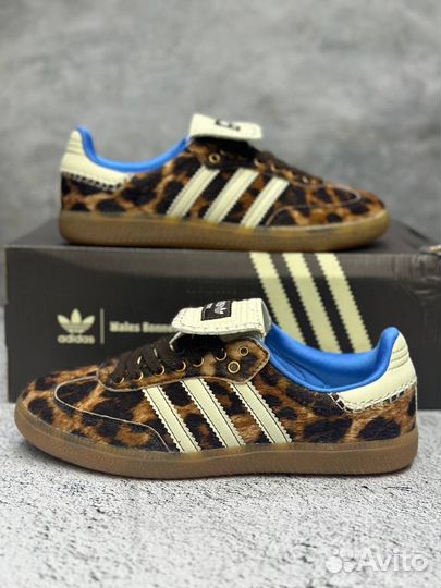 Adidas Wales Bonner X Samba Pony Leopard