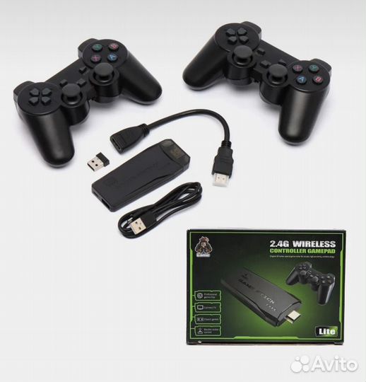 Игровая приставка Game Stick, 10000 ретро игр,64GB