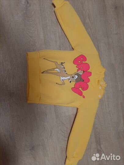 Свитшот для девочки 86 новый