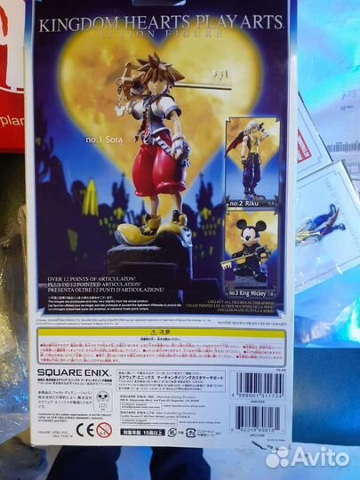 Kingdom Hearts подвижные фигурки