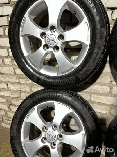 Комплект оригинальных литых дисков KIA cerato