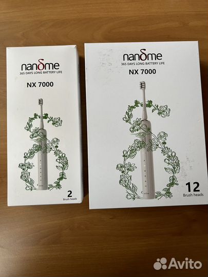 Электрические зубные щетки Nandme NX 7000, 2 шт