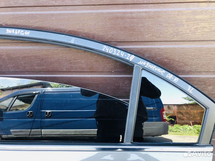 Форточка двери задней левой Киа Маджентис 2