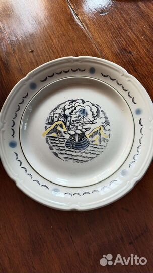 Тарелки винтаж,ретро зик