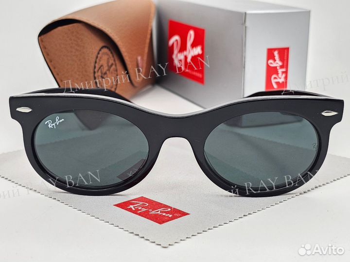 Очки Ray Ban 2242 Wayfarer Way Oval Black Стекло
