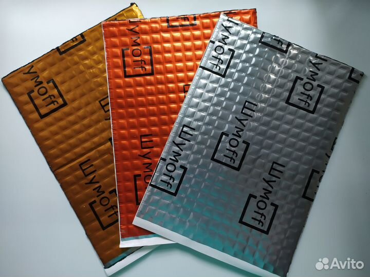 Шумофф М2 / Вибра для авто (лист 37*27 см)