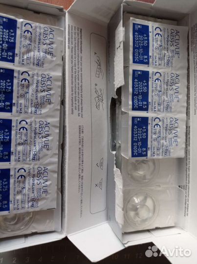 Линзы контактные однодневные