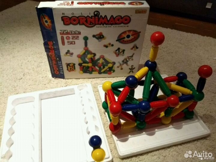 Детский магнитный конструктор Bornimago