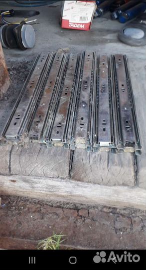 Телескопические направляющие