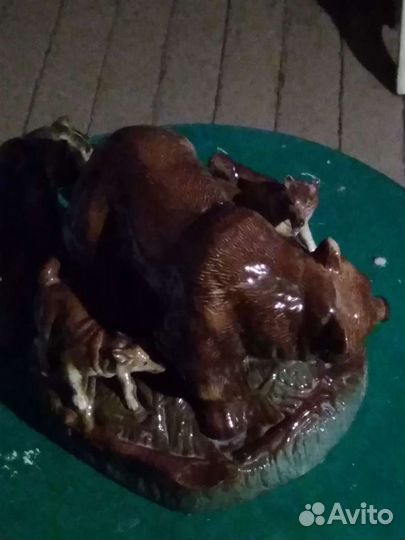 Медведь фарфоровые