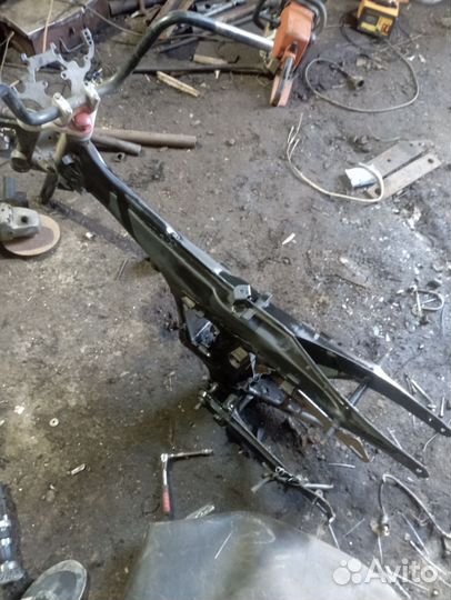 Рама на мопед alpha