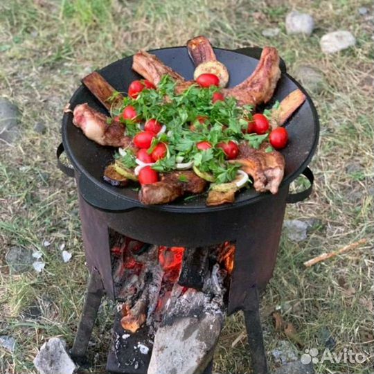 Сковородка садж 400мм Чугунный