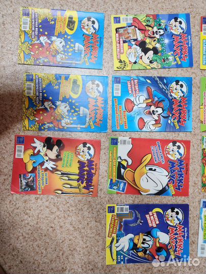 Комиксы Микки Маус,Стивен Кинг,Том и Джерри и др