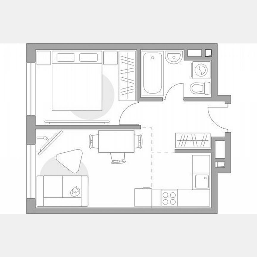 1-к. квартира, 37,2 м², 20/23 эт.