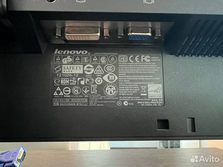 Монитор Lenovo 21.5 Full HD